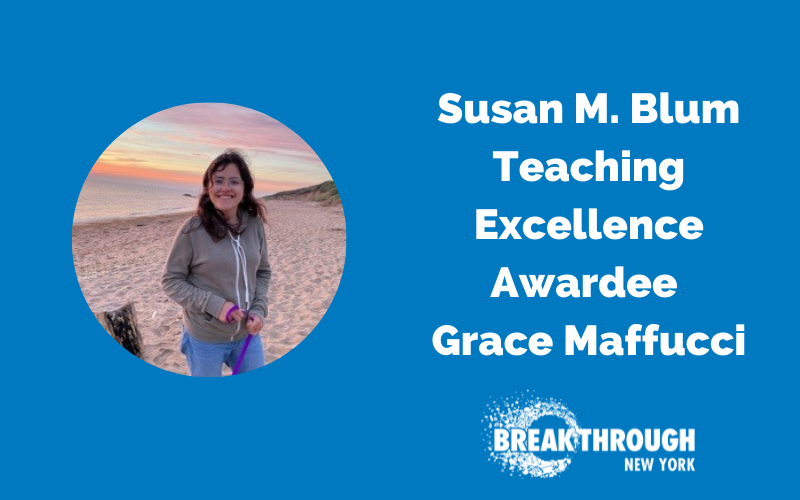 An Interview with Grace Maffucci, Susan M. Blum Teaching Excellence Awardee