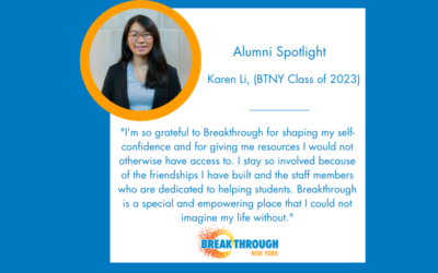 Alumni Spotlight: Karen Li’s Breakthrough Story