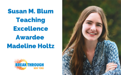 An Interview with Madeline Holtz, Susan M. Blum Teaching Excellence Awardee