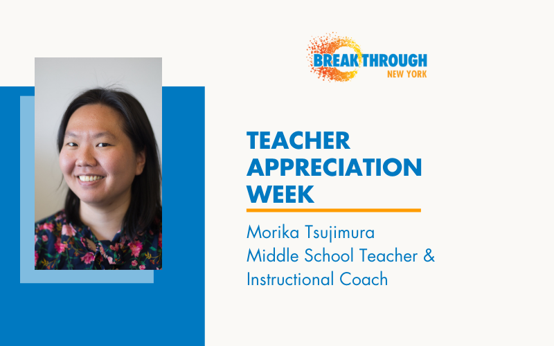 Teacher Appreciation Week: Morika Tsujimura